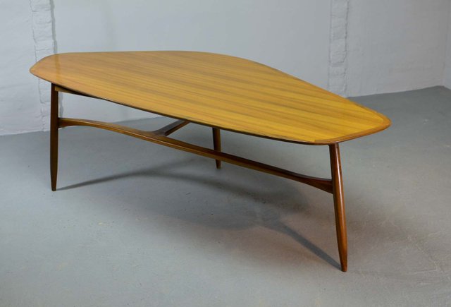 Free Form Shaped Lacquered Kidney Coffee Table By Svante Skogh 1953 For At Pamono - Kidney Coffee Table