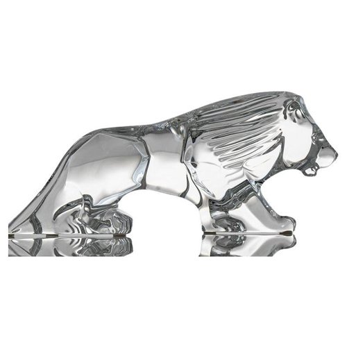 Baccarat クリスタルライオン Crystal Lion from Baccarat, France, 1990s for sale at Pamono