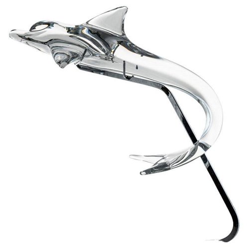 Crystal Glass Dolphin from Daum, France, 1860 for sale at Pamono