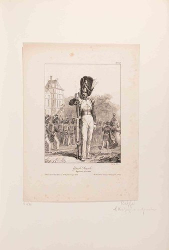 George Rochfort Rae Grenadier Auguste Raffet, Garde Royale, Régiment Grenadier, Lithograph, 1830s for ...