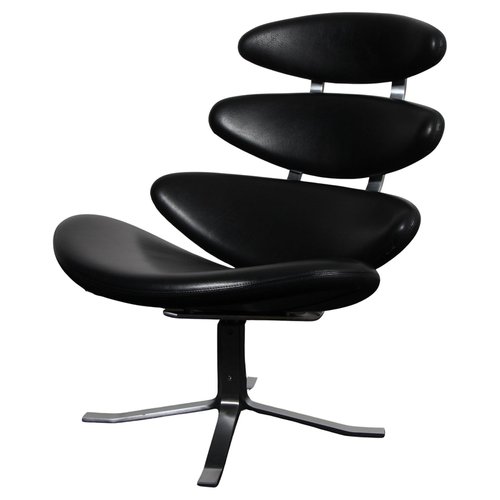 Corona Lounge Chair by Poul M. Volther for sale at Pamono