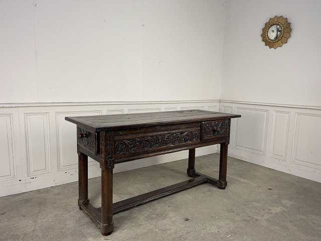 Antique Table in Walnut, 1600s for sale at Pamono