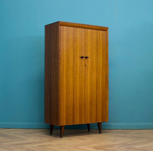 Mid-Century Compact Wardrobe from Lebus, 1960s for sale at Pamono