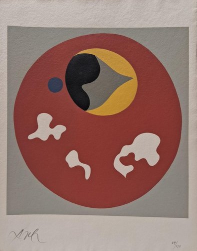 Hans Arp, Sun Recircled, 1966, Engraving for sale at Pamono