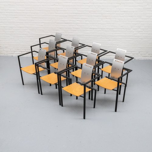 椅子 Karl Friedrich Forster KFF POSTMODERN Postmodern Chair by Karl Friedrich Förster for KFF, 1980s for sale