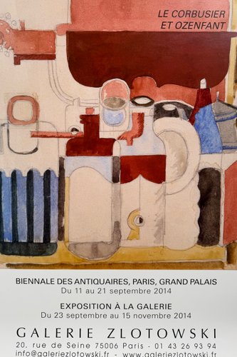Le Corbusier Nature Morte Puriste Exhibition Poster, 2014 for sale