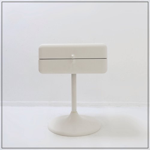 Space Age Tulip Foot Side Table or Nightstand by Lusch Erzeugnis ...