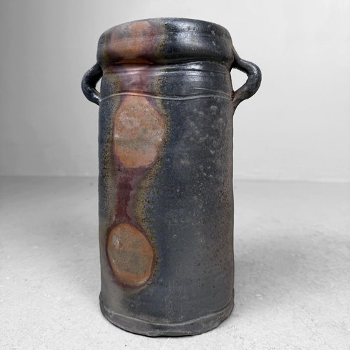 Organic Bizen Ikebana Vase by Kurosawa Izumi, 1970s for sale at Pamono