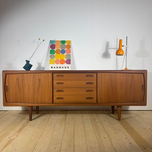 値下 / TEAK SIDEBOARD BY H.P. HANSEN, DENMARK 1960s 北欧 ヴィンテージ ミッドセンチュリー　サイドボード vintage-danish-teak-sideboard-