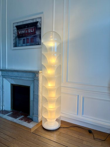 LT316 Floor Lamp by Carlo Nason for Mazzega, 1969 for sale at Pamono
