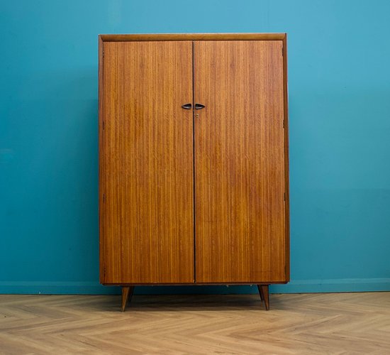 Mid-Century Compact Wardrobe from Lebus, 1960s for sale at Pamono