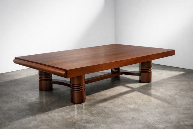 Art Deco Coffee Table by Charles Dudouyt, 1940 for sale at Pamono