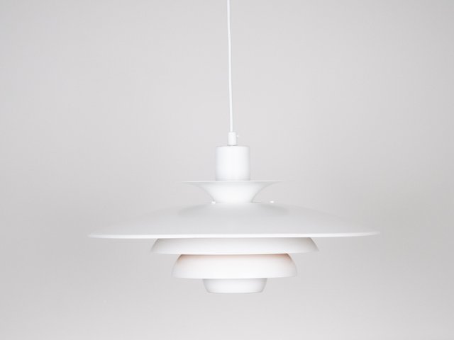 Vintage Danish Sofie Pendant Lamp by Kurt Wiborg for Jeka, 1980s