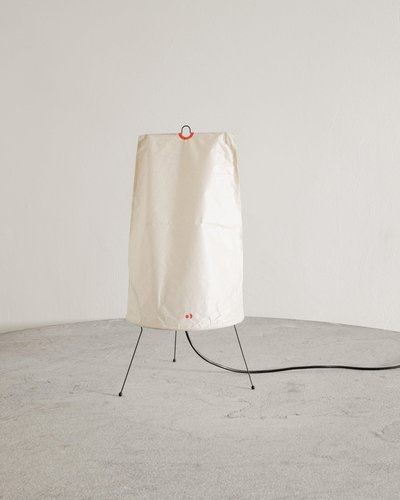 Lampe AKARI 1P Isamu Noguchi - Abat-jour Washi Bambou - Moderne Blanc - Neuf Japon