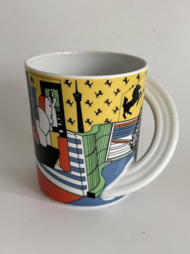 Cupola City Cup Series No. 12 Stuttgart Tasse von B. Brenner & Mario Bellini für Rosenthal Studio Line, 1990er bei Pamono kaufen