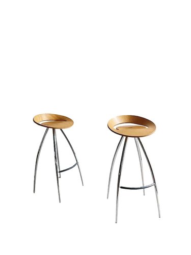 Lyra Bar Stools by Sigurdur Thorsteinsson for Magis, Italy, 1990s