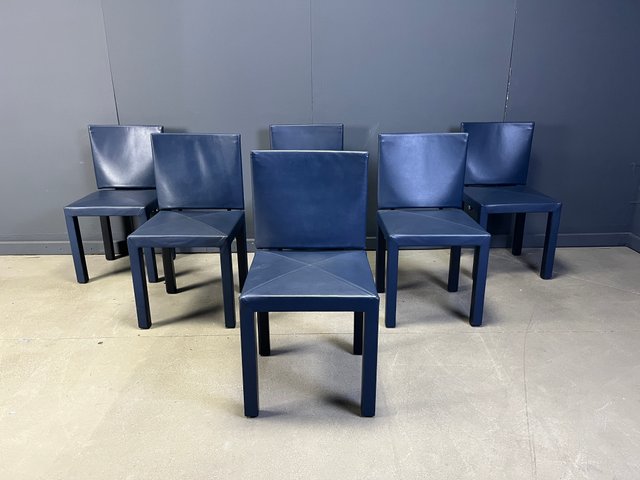 Arcadia Dining Chairs by Paolo Piva for B&B Italia, 1980s, Set of