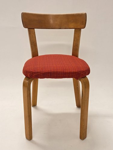 69 Chair by Alvar Aalto for Artek, 1940s for sale at Pamono