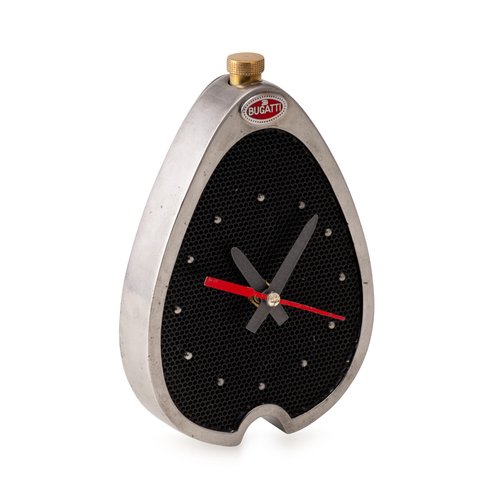 Vintage Bugatti Owners Club Radiator Clock, 1960s for sale at Pamono