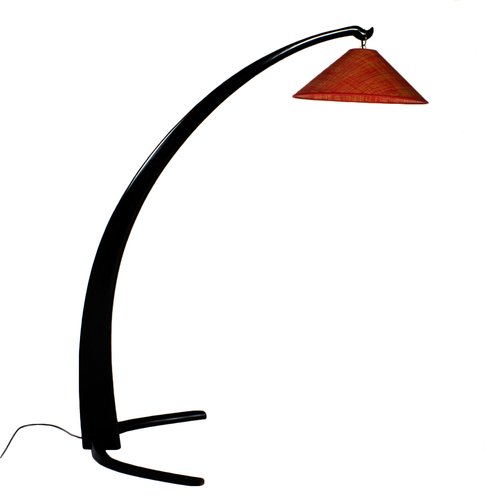 mid century overarching floor lamp