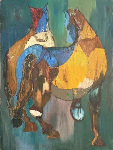 Alfred Rogoway, Figurative Composition, 1960, Oil Painting for sale at ...