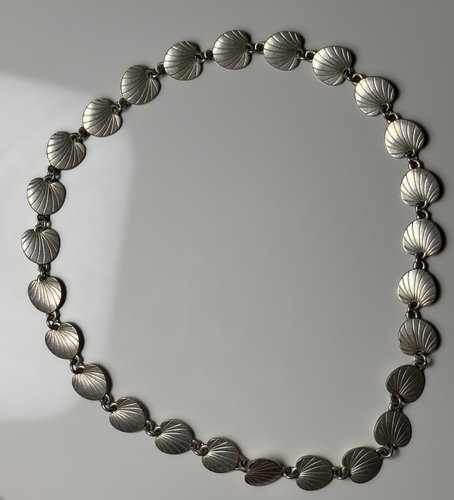 Collier Fantaisie Vintage - Gros Maillons Anciens, Look Rétro, Occasion