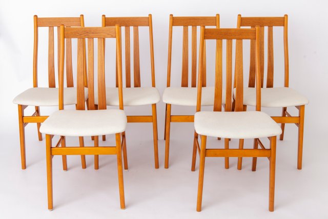 Vintage Danish Teak Dining Chairs from Farstrup Møbler, 1960s, Set