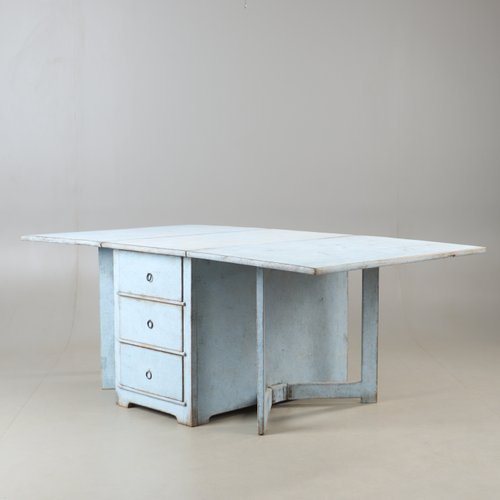 Klapptisch mit Schubladen, 1900 bei Pamono kaufen
