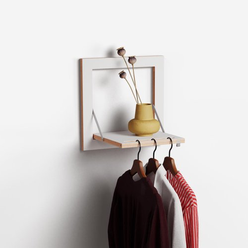 40×40-1 Fläpps Coat Rack Hanging Rail from Ambivalenz for sale at