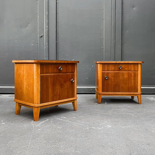 Vintage Bedside Tables, Set of 2 for sale at Pamono