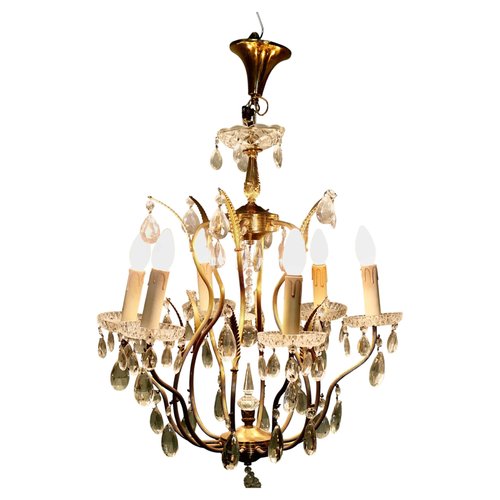 Lustre vintage rétro & baroque | Luminaire Lucciano | PROMO