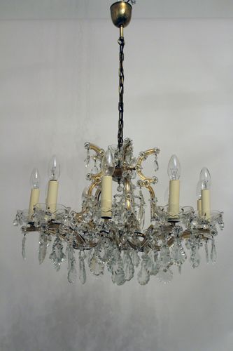 Vintage 12 Light Maria Theresa Style Crystal Chandelier From Lobmeyr Vintage 12 Light Maria Theresa Style Crystal Chandelier From Lobmeyr For At Pamono