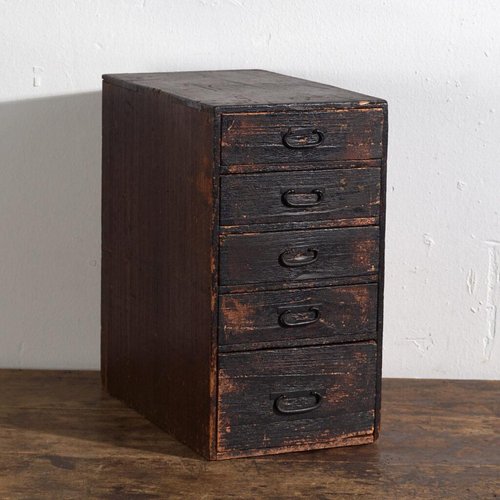Japanese Vertical Ko-Dansu Filing Cabinet for sale at Pamono