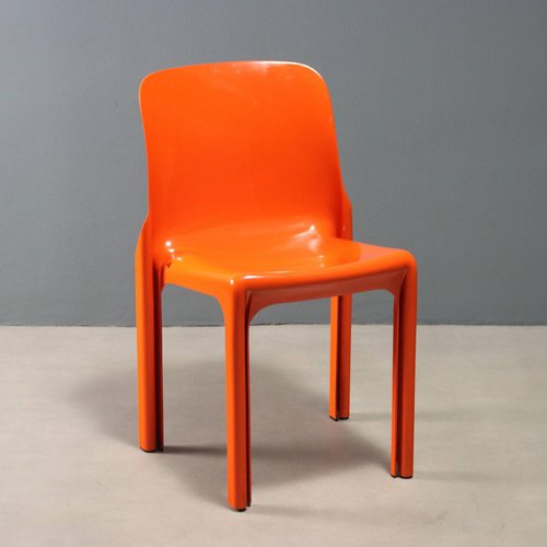 Selene Chair by Vico Magistretti for Artemide, 1960s for sale at