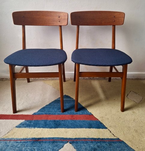 ダイニングチェア Farstrup chair teak vintage 1960s Set Of 6 Farstrup Teak Dining Chairs, Danish Mid Century Chairs