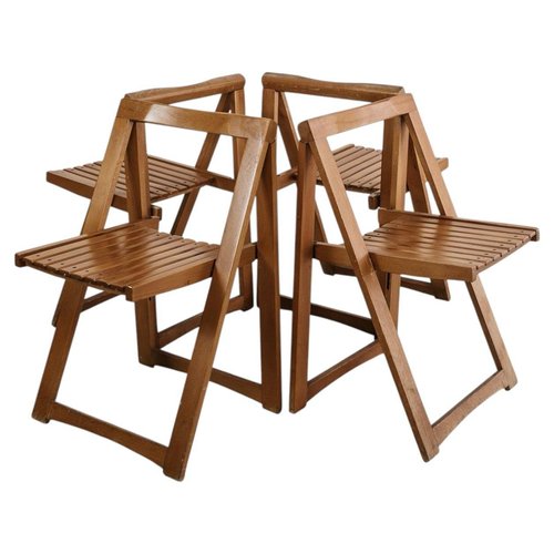 Trieste Chairs by Aldo Jacober for Alberto Bazzani, 1960s, Set of