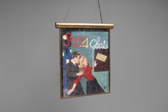 Illuminating Advertising Sign, 1930 for sale at Pamono