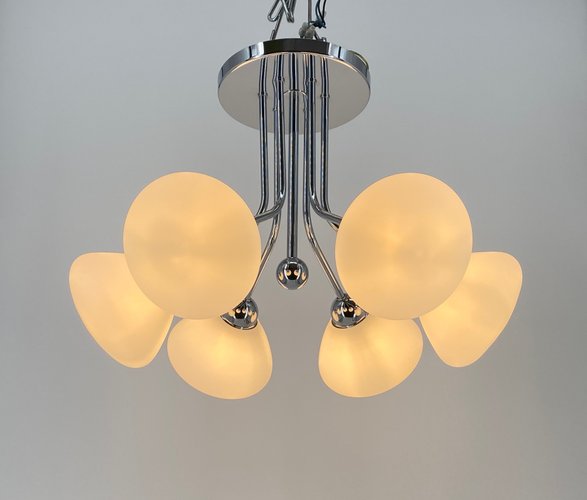 Vintage Chandelier from Hillebrand Leuchten, Germany, 1960s for