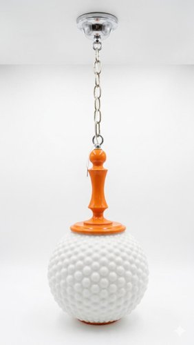 Vintage Italian Pendant Lamp, 1970s for sale at Pamono