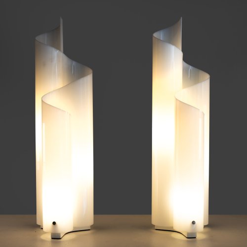 Mezzachimera Lamps by Vico Magistretti for Artemide, 1969, Set of
