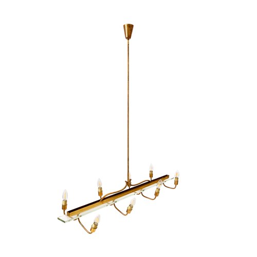 Vintage Billiards Chandelier, 1940s for sale at Pamono