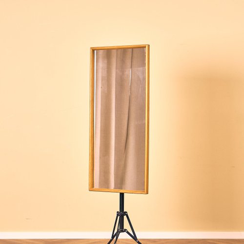 from Sweden＊Vintage mirror・* Swedish Mirror in Oak from Ab Nybrofabriken, 1950 for sale at Pamono