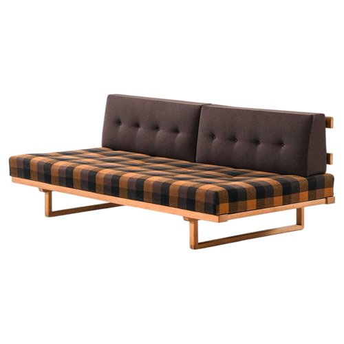Børge Mogensen Model4312 Daybed Model 4311/4312 Daybed in Upholstered Oak attributed to Børge