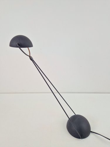 Vintage Black Meridiana Desk Lamp by Paolo Piva for Stefano Cevoli