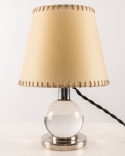 Model 7706 Adjustable Table Lamp by Jacques Adnet for Baccarat