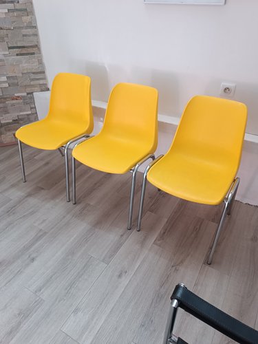 Helene Chairs by Bericoplast, 1990s, Set of 3 for sale at Pamono