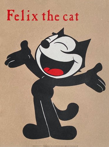 Otto Messmer, Felix the Cat, 1985, Screenprint for sale at Pamono