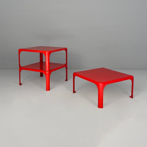 Italian Coffee Tables Demetrio 45 by Vico Magistretti for Artemide