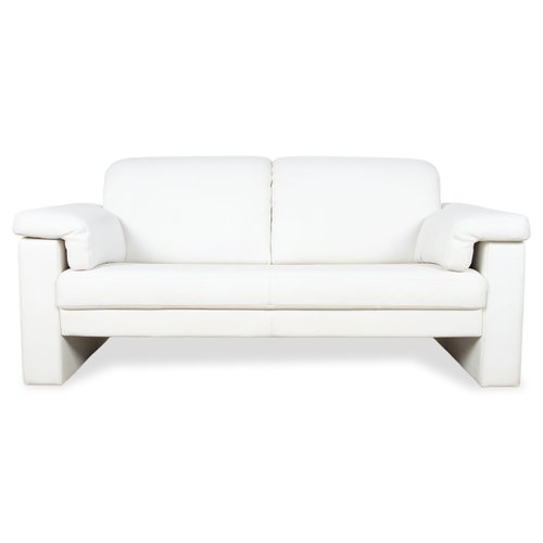Model 4000 2-Seater Sofa in Cream Leather from Rolf Benz for sale