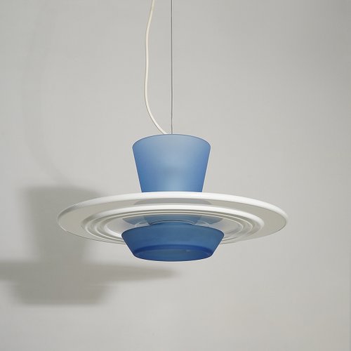 Zefiro Pendant Light by Giuseppe Ramella for Arteluce, 1980s for